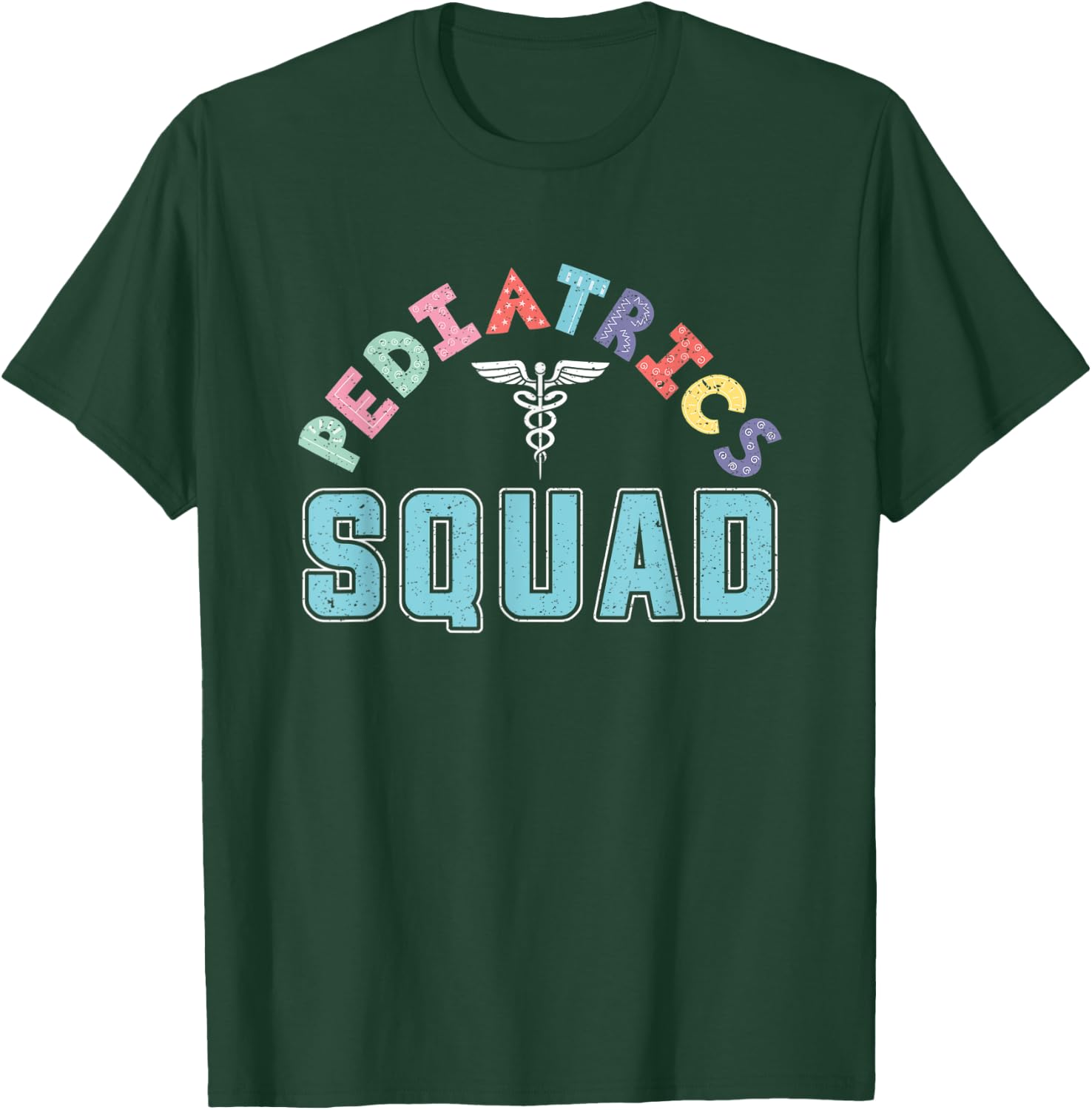 Kids Nurse Pediatrics Clinic Medical Gift Nurse T-Shirt - T-Shirt | Forest