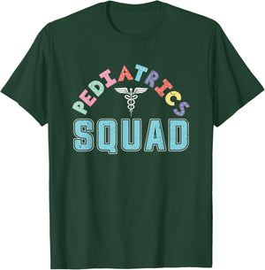 Kids Nurse Pediatrics Clinic Medical Gift Nurse T-Shirt - T-Shirt | Forest