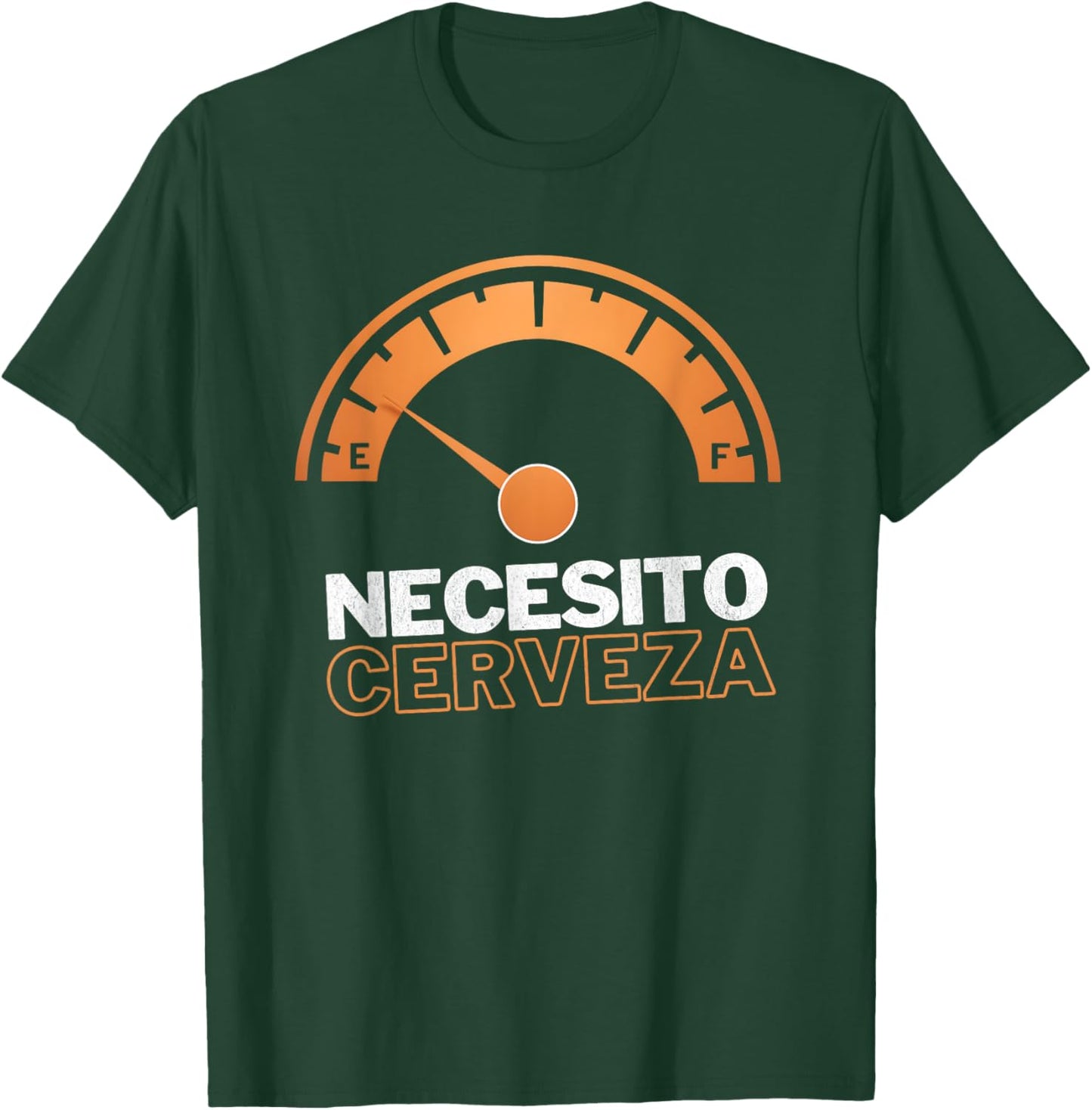 Necesito Cerveza Funny Spanish Beer Lover T-Shirt - T-Shirt | Forest