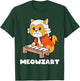 Meowzart Kitty Piano Funny Cat Lover Pun Classical Music Men Women Kids T-Shirt - T-Shirt | Forest