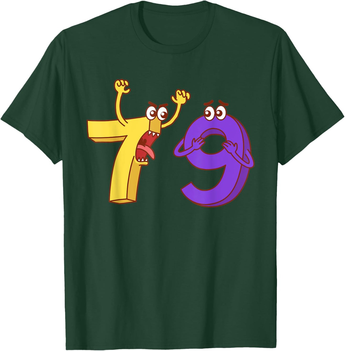 7 Ate 9 T-Shirt - T-Shirt | Forest