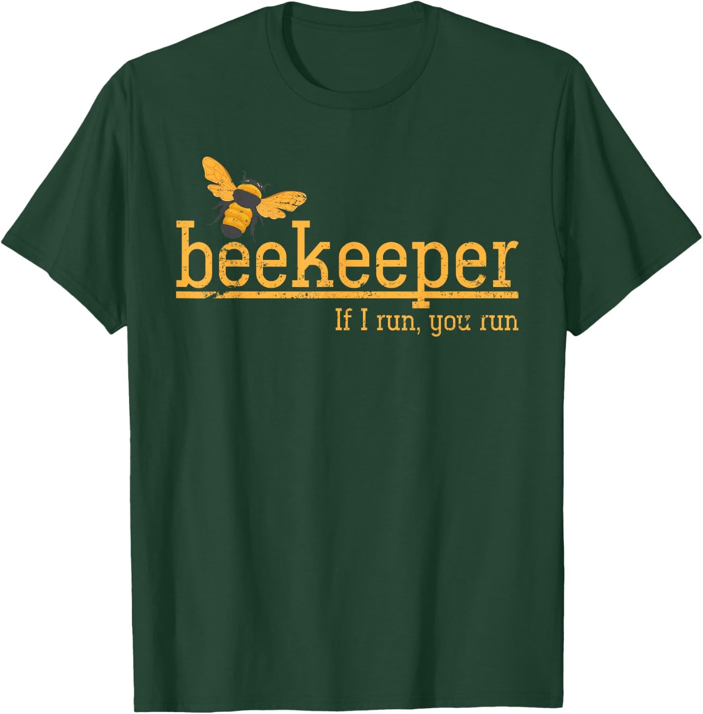 Funny Bee Hive Honey Lover Gift Beekeeper T-Shirt - T-Shirt | Forest