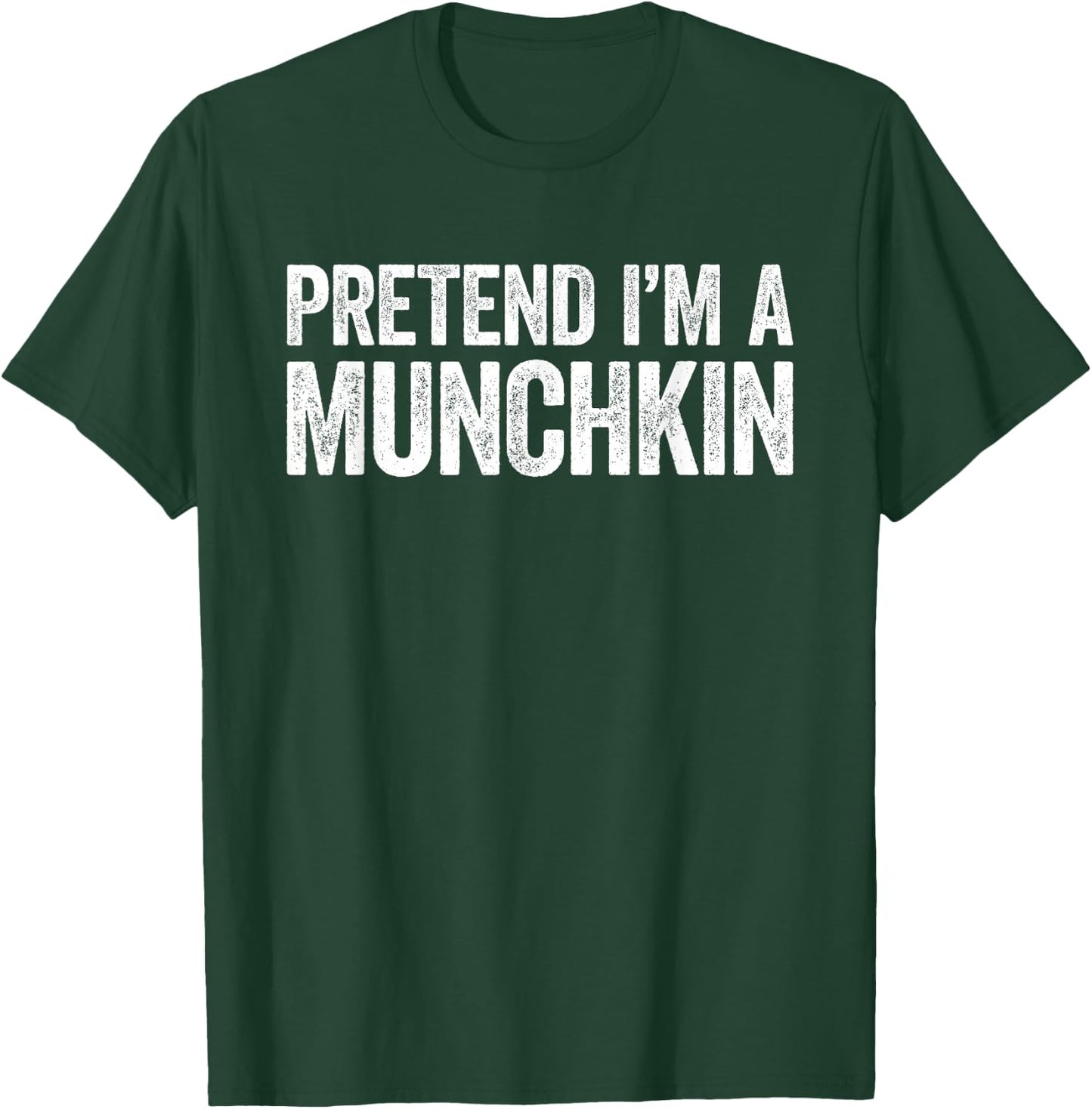Pretend I'm A Munchkin Shirt Adult Kids Men Women Costume T-Shirt - T-Shirt | Forest