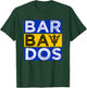 Barbados Flag With Barbados Trident Bajan Soca T-Shirt - T-Shirt | Forest