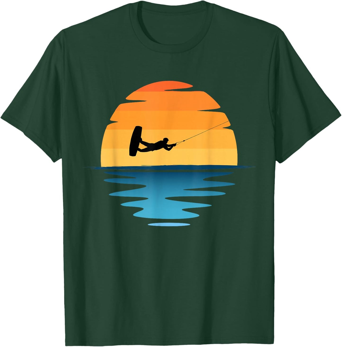 Wakeboarding Funny Wakeboard Gift Slogan T-Shirt - T-Shirt | Forest