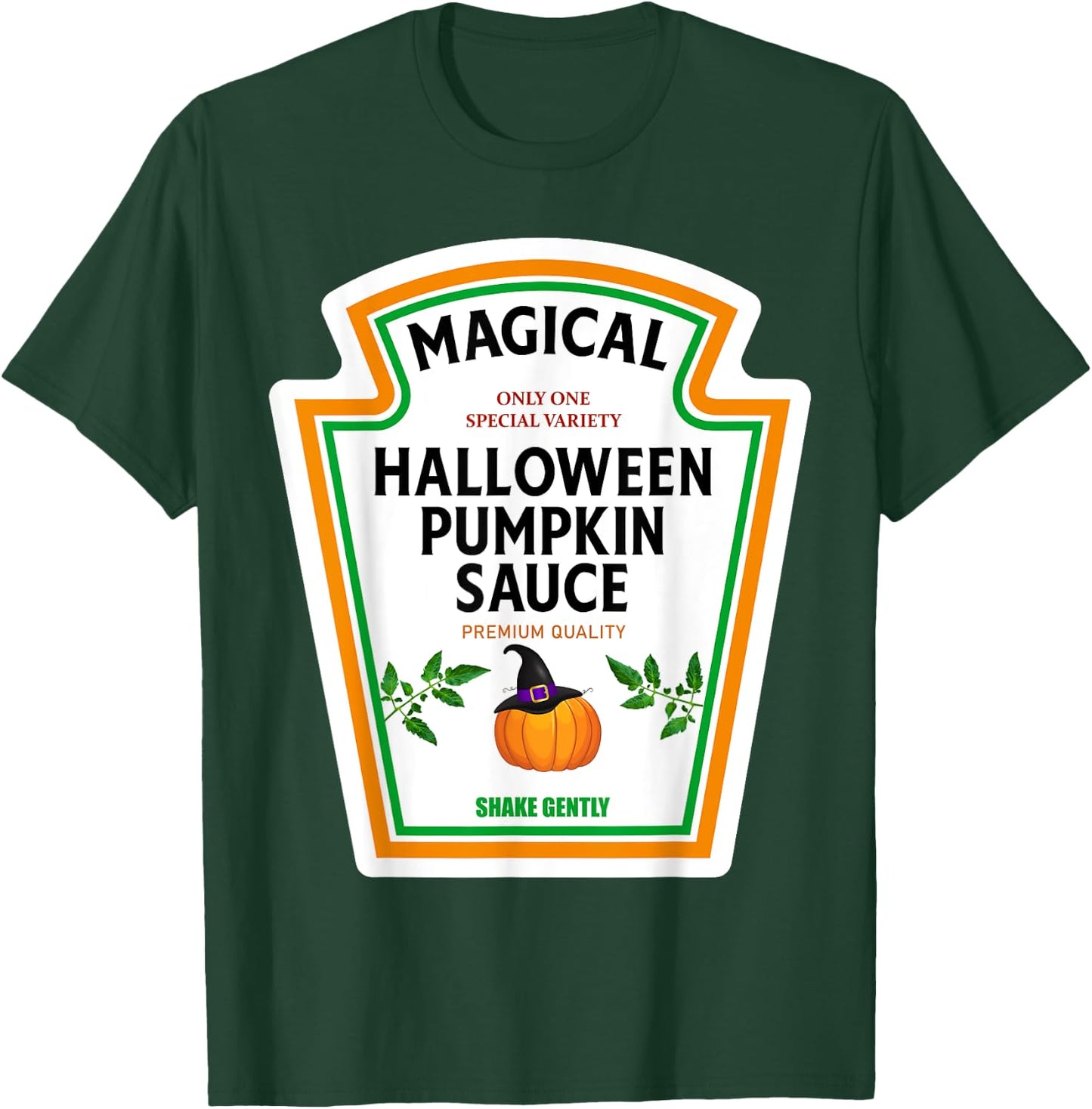 Pumpkin Sauce Halloween 2023 Costume Family Matching Mustard T-Shirt - T-Shirt | Forest