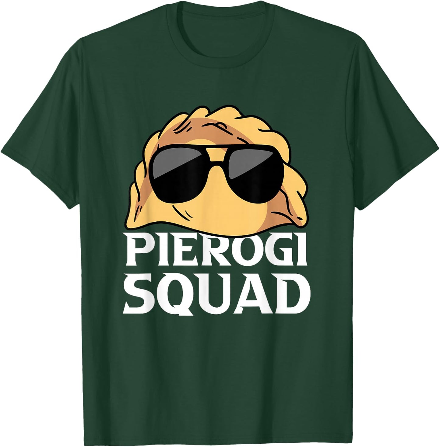 Pierogi Squad Polish Food Poland Funny T-Shirt - T-Shirt | Forest