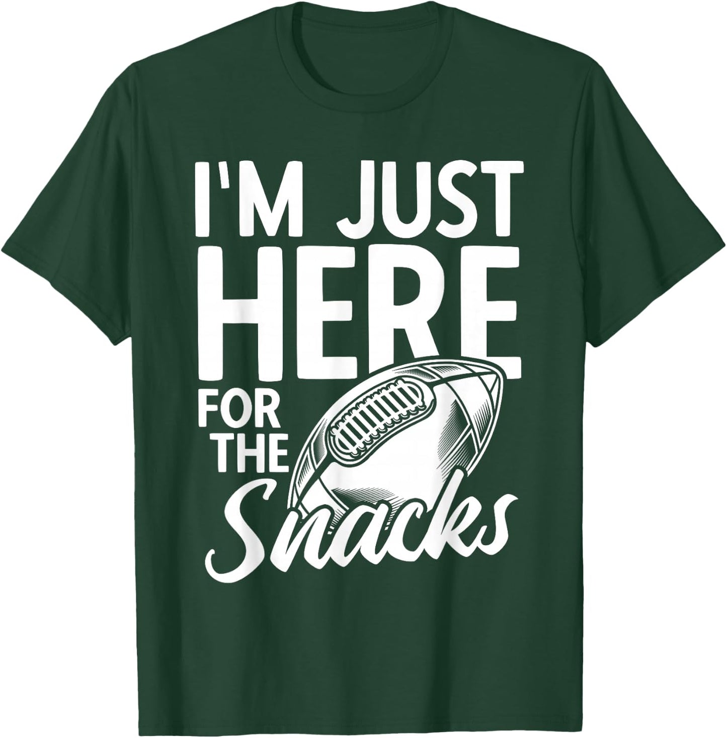 American Football Rugby Sport Graphic Season Football T-Shirt - T-Shirt | Forest