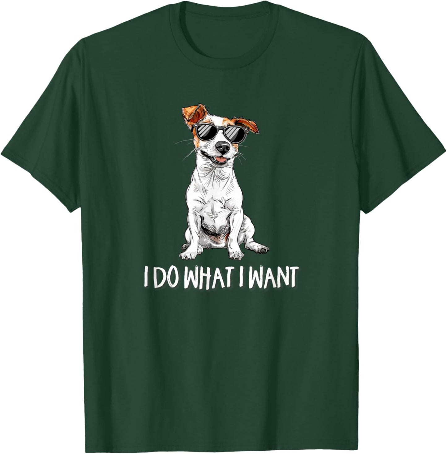 Kids JRT Dog Lover Do What I Want Jack Russell T-Shirt - T-Shirt | Forest