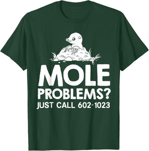 Mole Day Chemistry Gift Hunter Chemist T-Shirt - T-Shirt | Forest