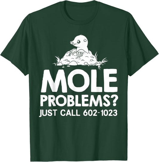 Mole Day Chemistry Gift Hunter Chemist T-Shirt - T-Shirt | Forest
