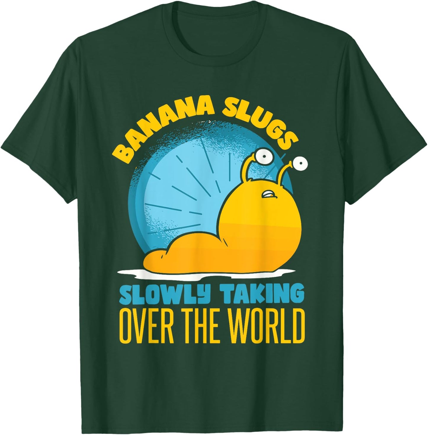 Banana Slug Boys Kids Toddler T-Shirt - T-Shirt | Forest