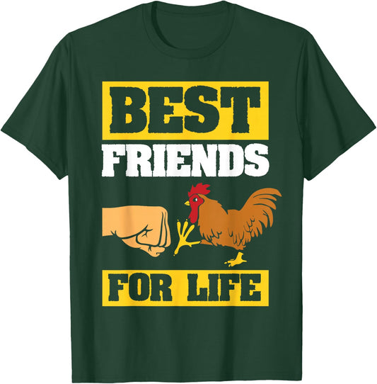 Best Friend Chicken Whisper T-Shirt - T-Shirt | Forest