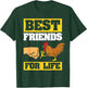 Best Friend Chicken Whisper T-Shirt - T-Shirt | Forest