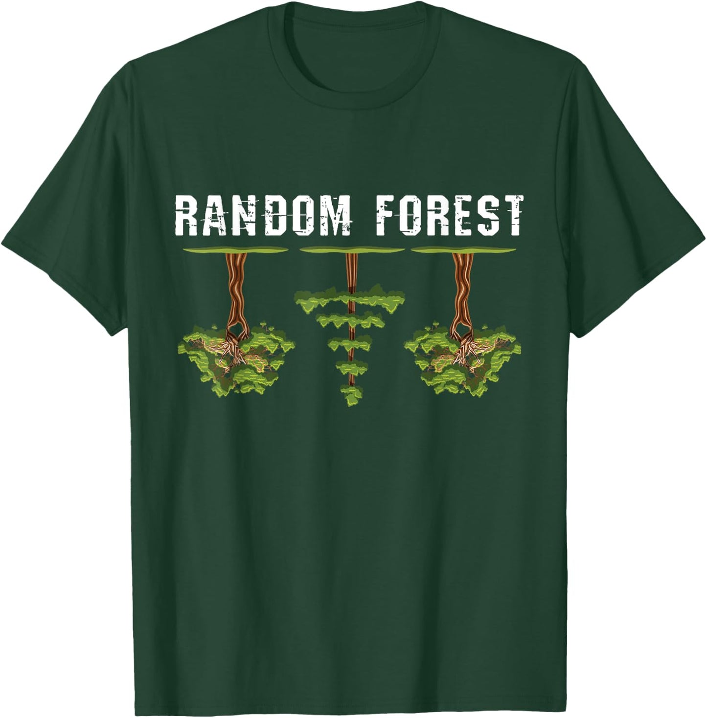 Random Forest Model Classification - Machine Learning T-Shirt - T-Shirt | Forest