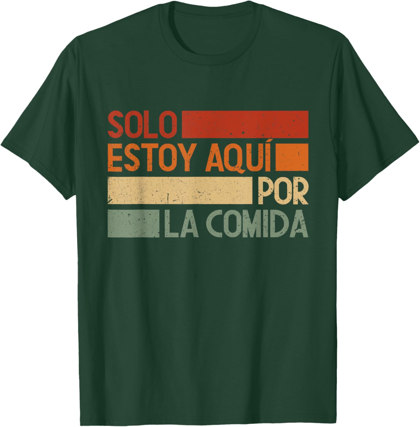 Solo estoy aquí por la comida T-Shirt - T-Shirt | Forest