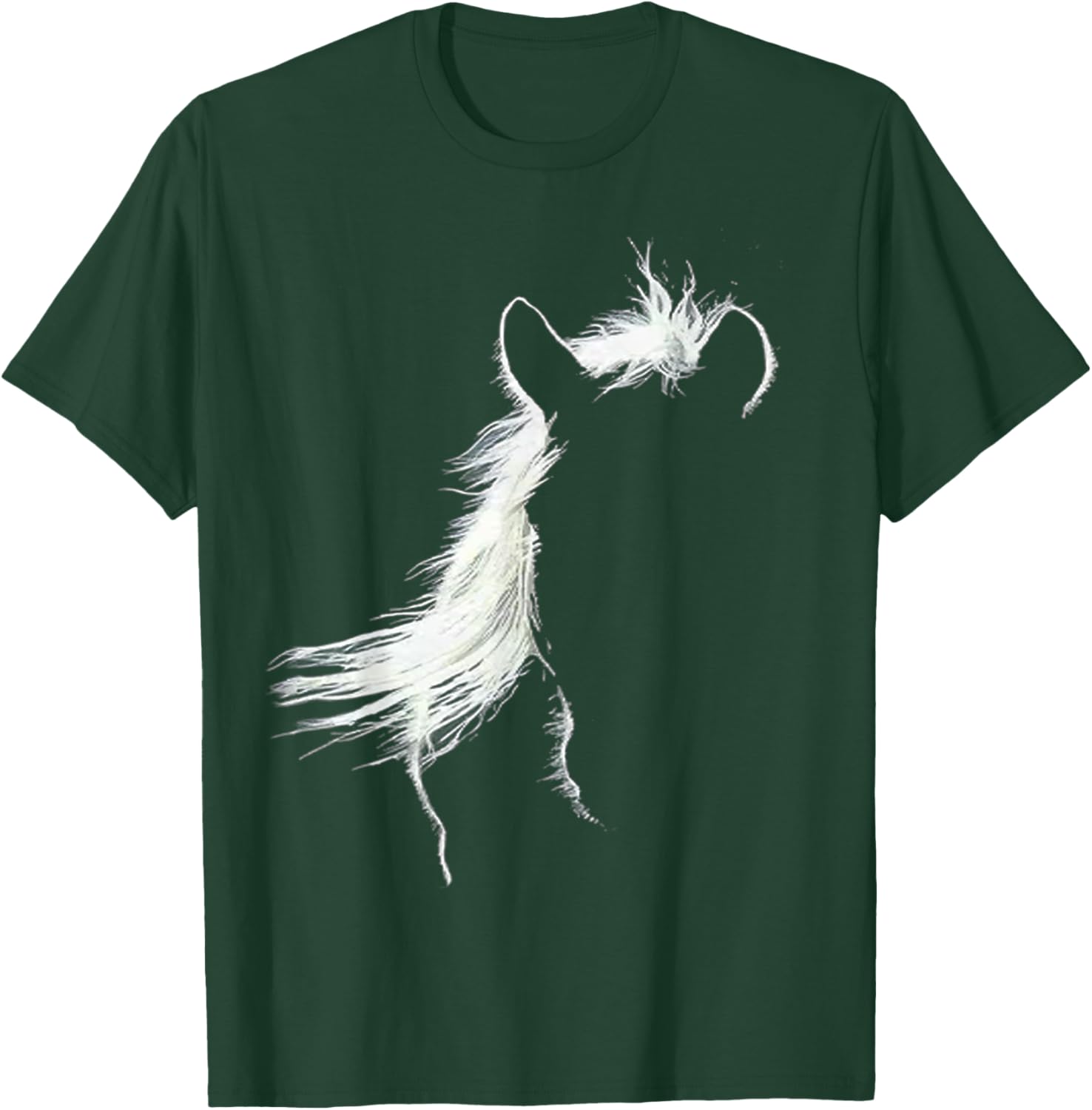 Vintage Western Horse Silhouette Horse Riding lover T-Shirt - T-Shirt | Forest