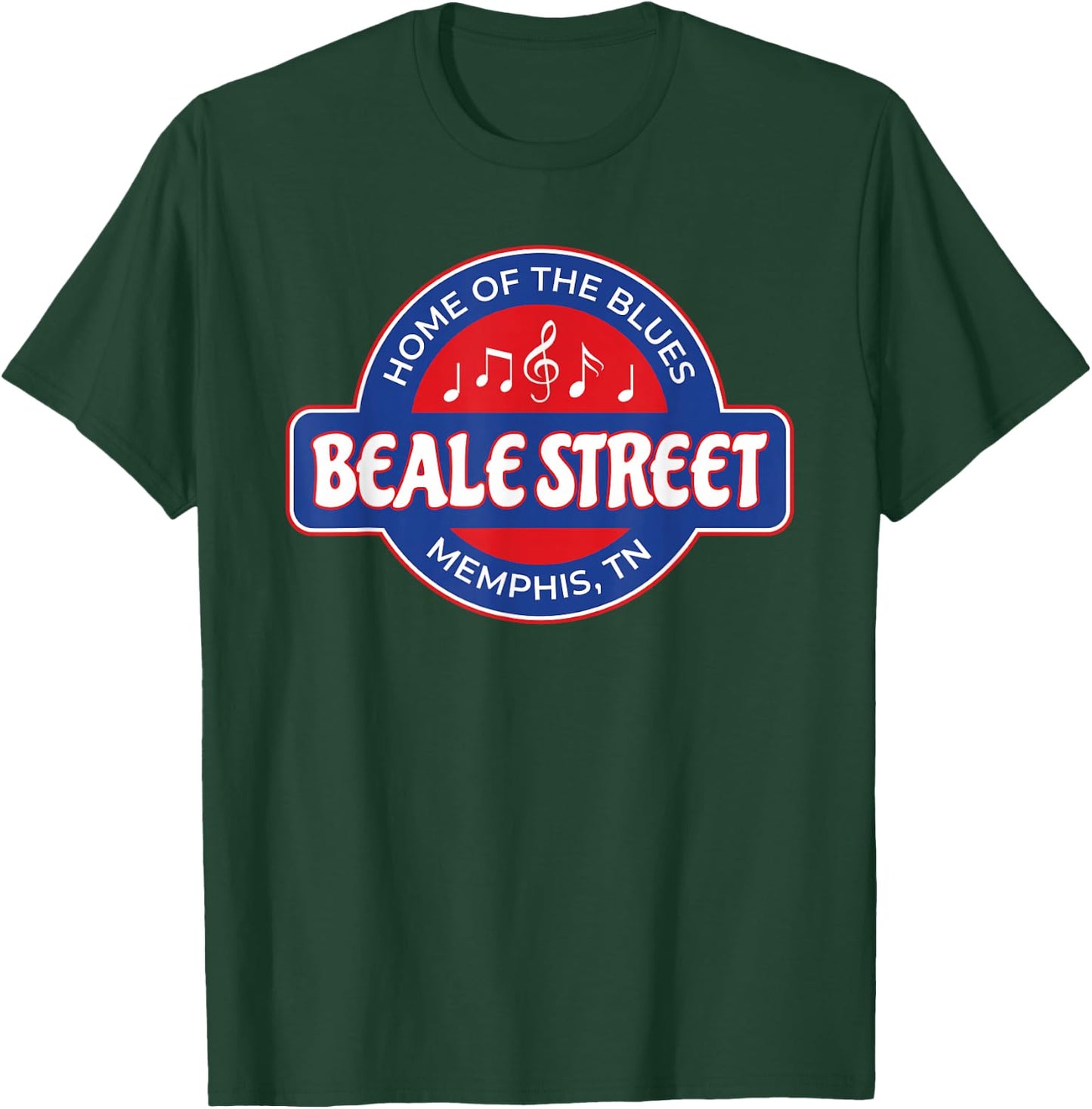Memphis Beale Street T-Shirt - T-Shirt | Forest