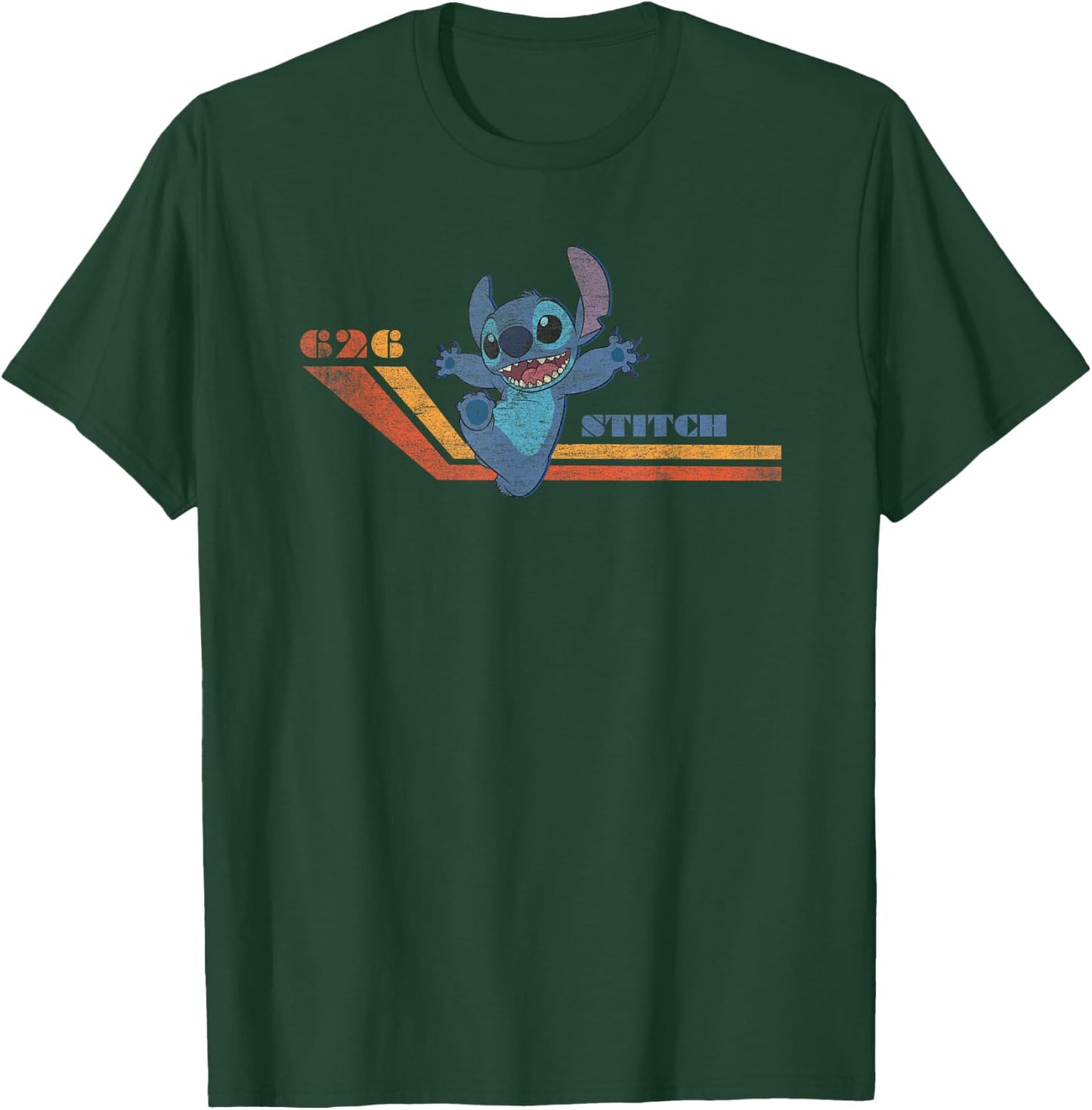 Lilo & Stitch - 626 Vintage T-Shirt - T-Shirt | Forest