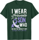 I Wear Periwinkle For My Son Esophageal Cancer Awareness T-Shirt - T-Shirt | Forest