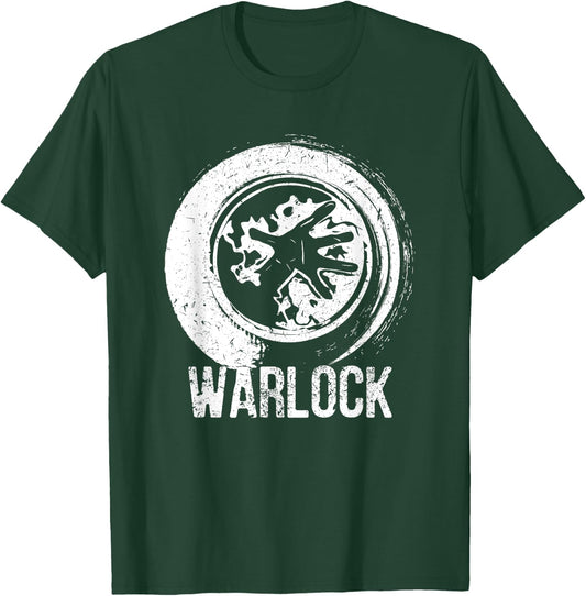 Wow Warlock Gamer T-Shirt - T-Shirt | Forest