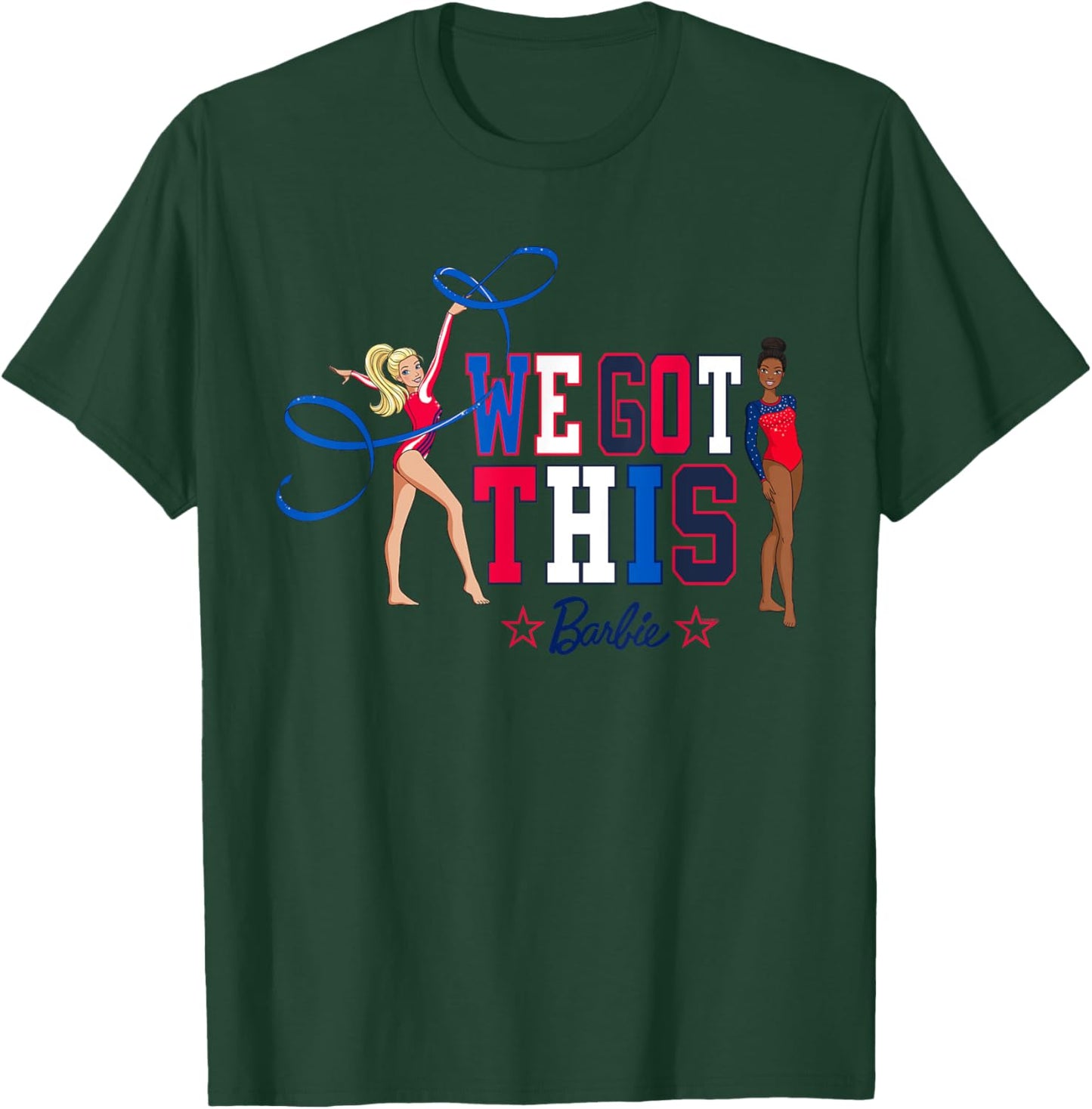 Barbie - We Got This - Gymnastics T-Shirt - T-Shirt | Forest