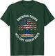 USA American Grown Cape Verdean With Roots Cape Verde T-Shirt - T-Shirt | Forest