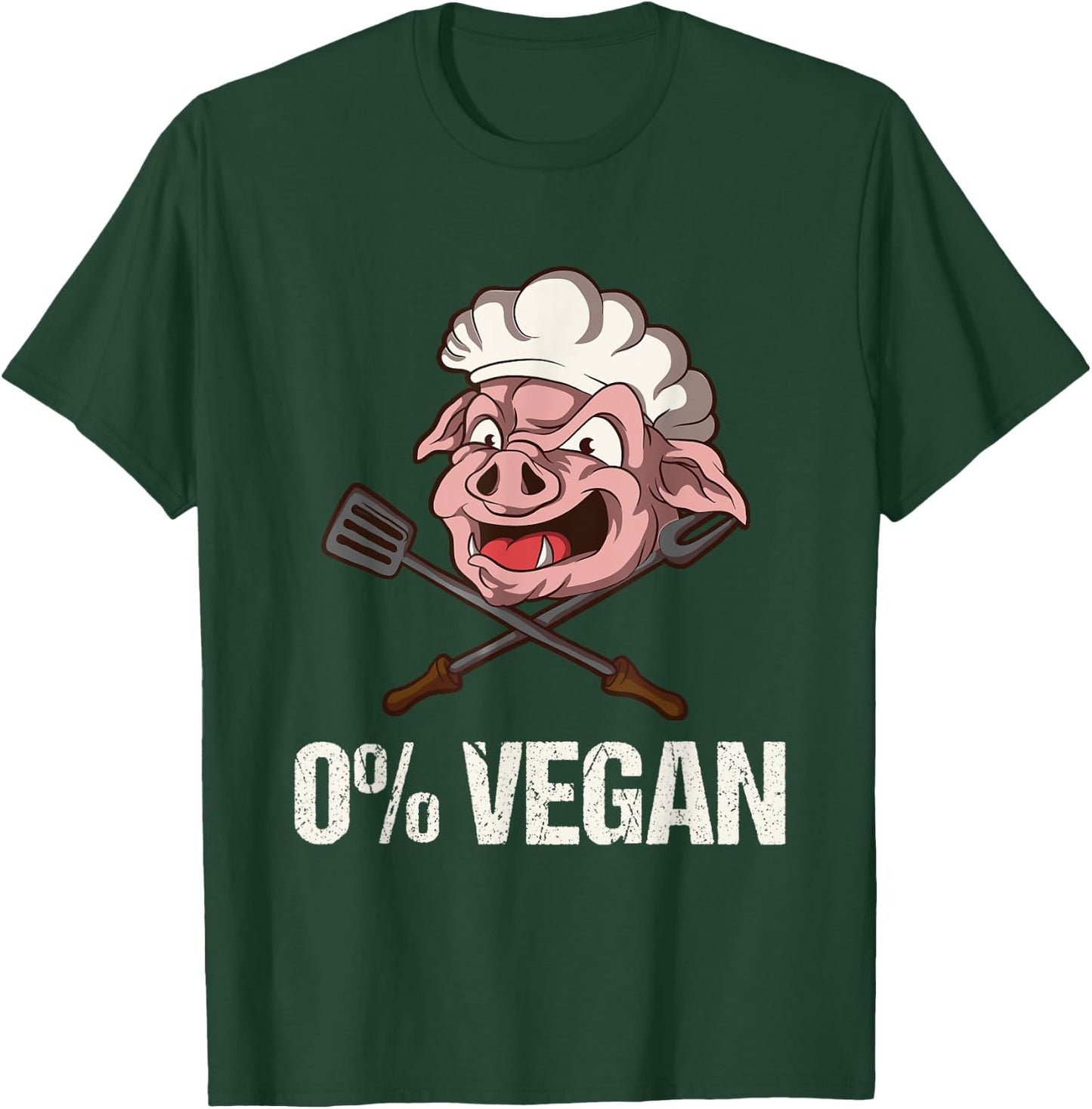 Funny Anti Vegan Anti Vegetarian Gift T-Shirt - T-Shirt | Forest