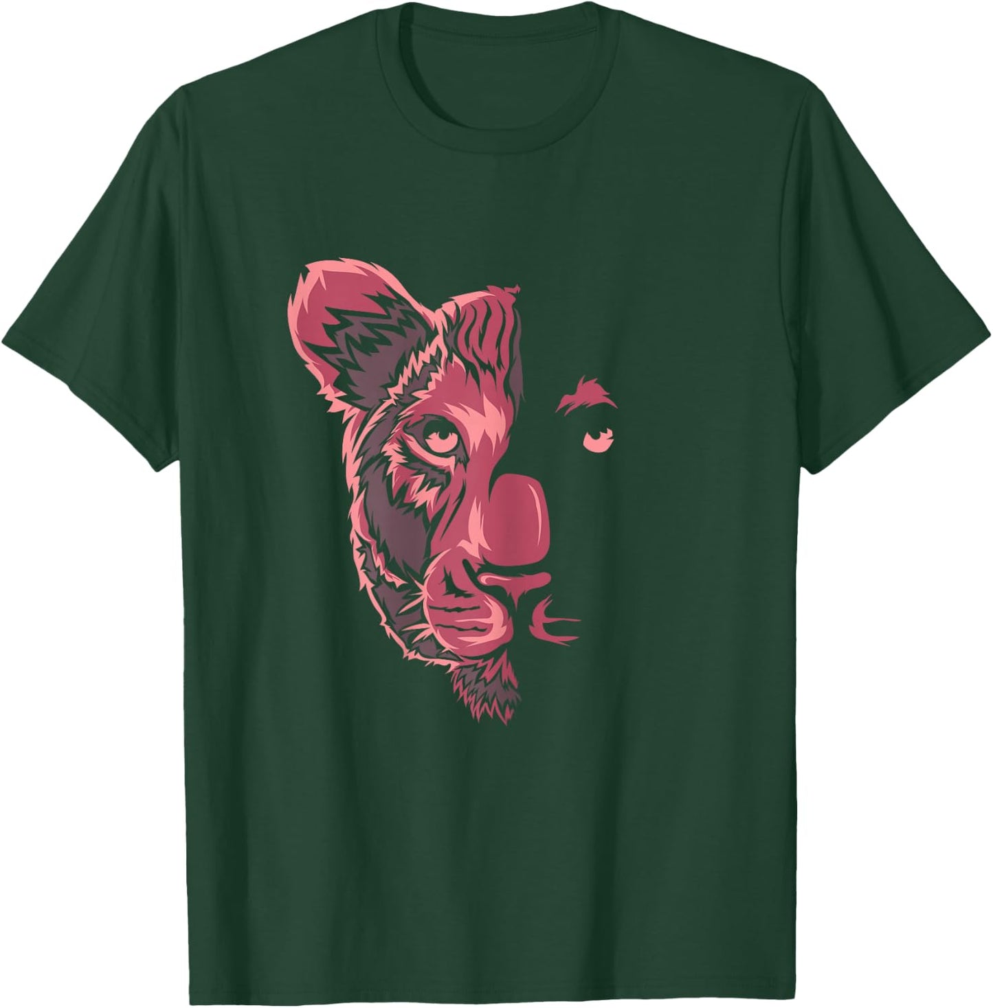 Lioness Lion T-Shirt - T-Shirt | Forest