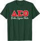 AMAZIGREEK Delta Sigma Theta Sorority Paraphernalia, Delta 1913 HBCU Adult , Black, Small T-Shirt - T-Shirt | Forest