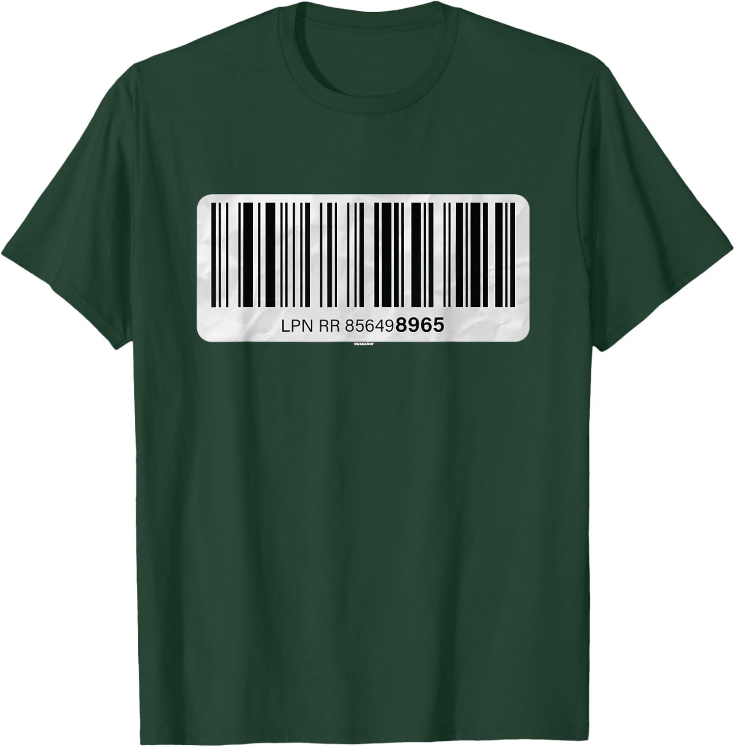 LPN Sticker for Damaged Associates Swagazon Coworker Gifts T-Shirt - T-Shirt | Forest