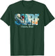 Ubatuba, Brazil Beach Surfing Men Women Girls Kids T-Shirt - T-Shirt | Forest