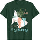 I Just Love My Bunny Cute Rabbit Lover Gift Girls Kids T-Shirt - T-Shirt | Forest