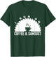 I Run On Coffee And Sawdust Woodworker Gift T-Shirt - T-Shirt | Forest