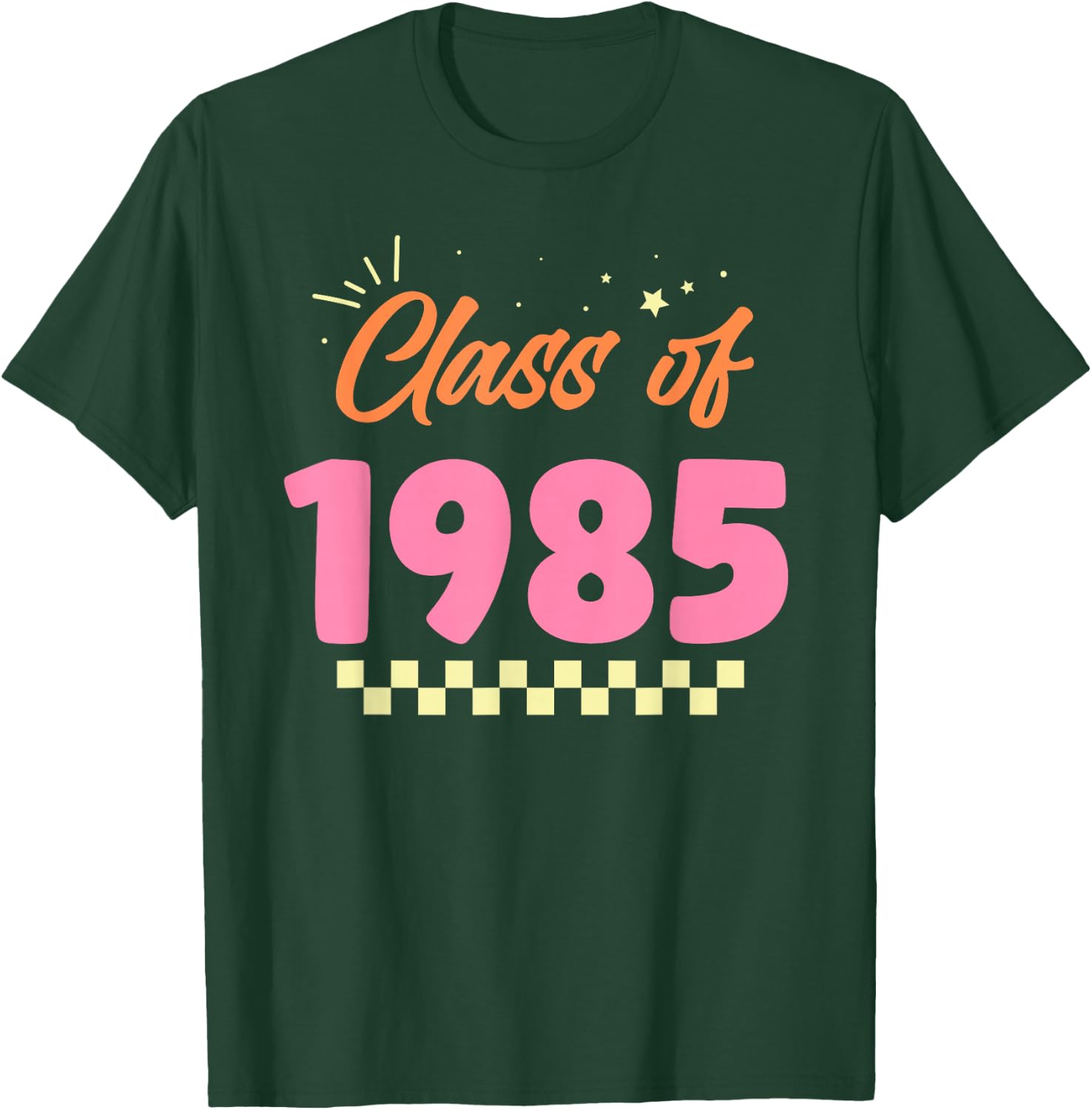Class of 1985 School Graduation Meetup Reunion T-Shirt - T-Shirt | Forest