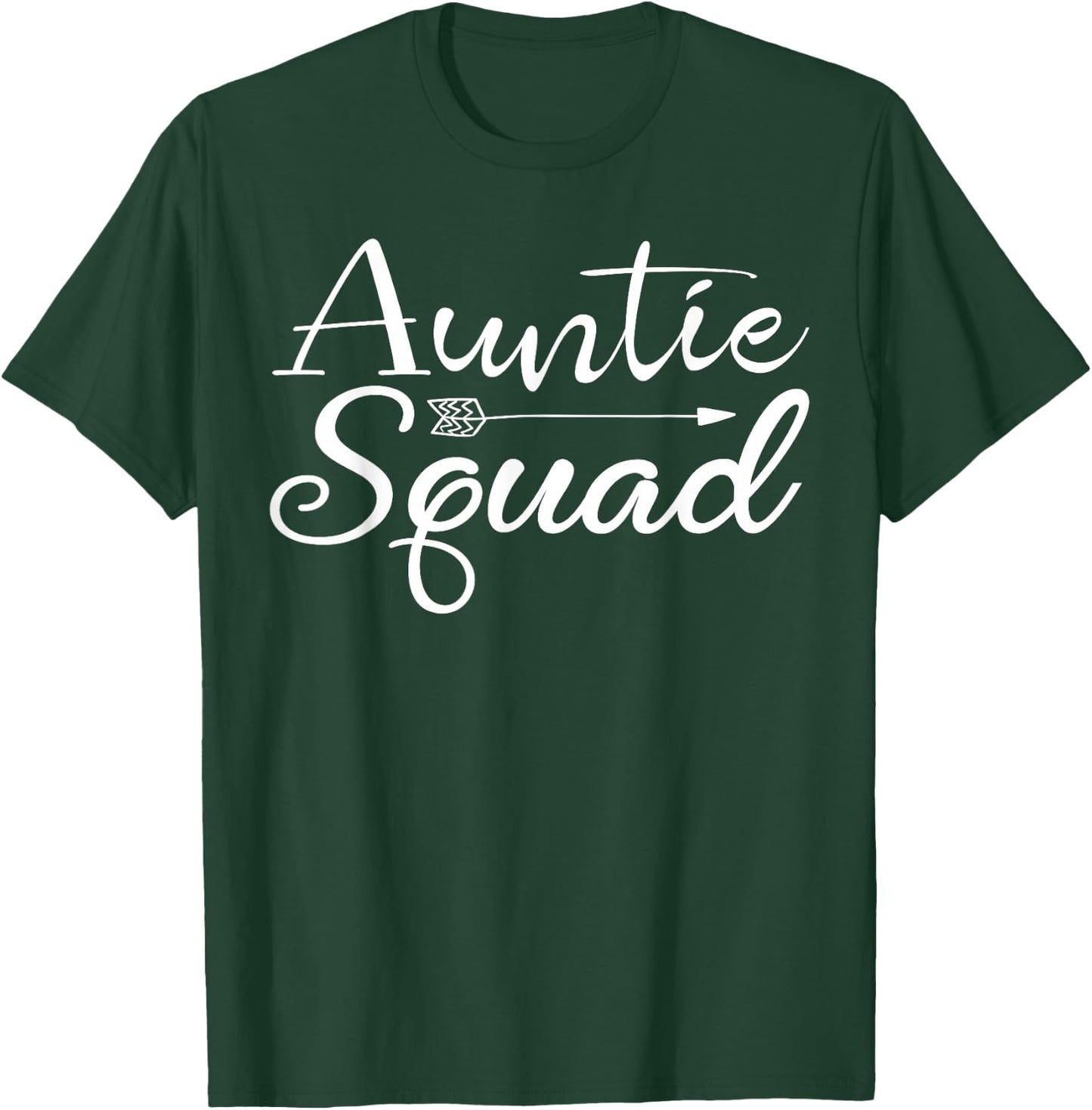 Auntie Squad Aunt Birthday Gift T-Shirt - T-Shirt | Forest
