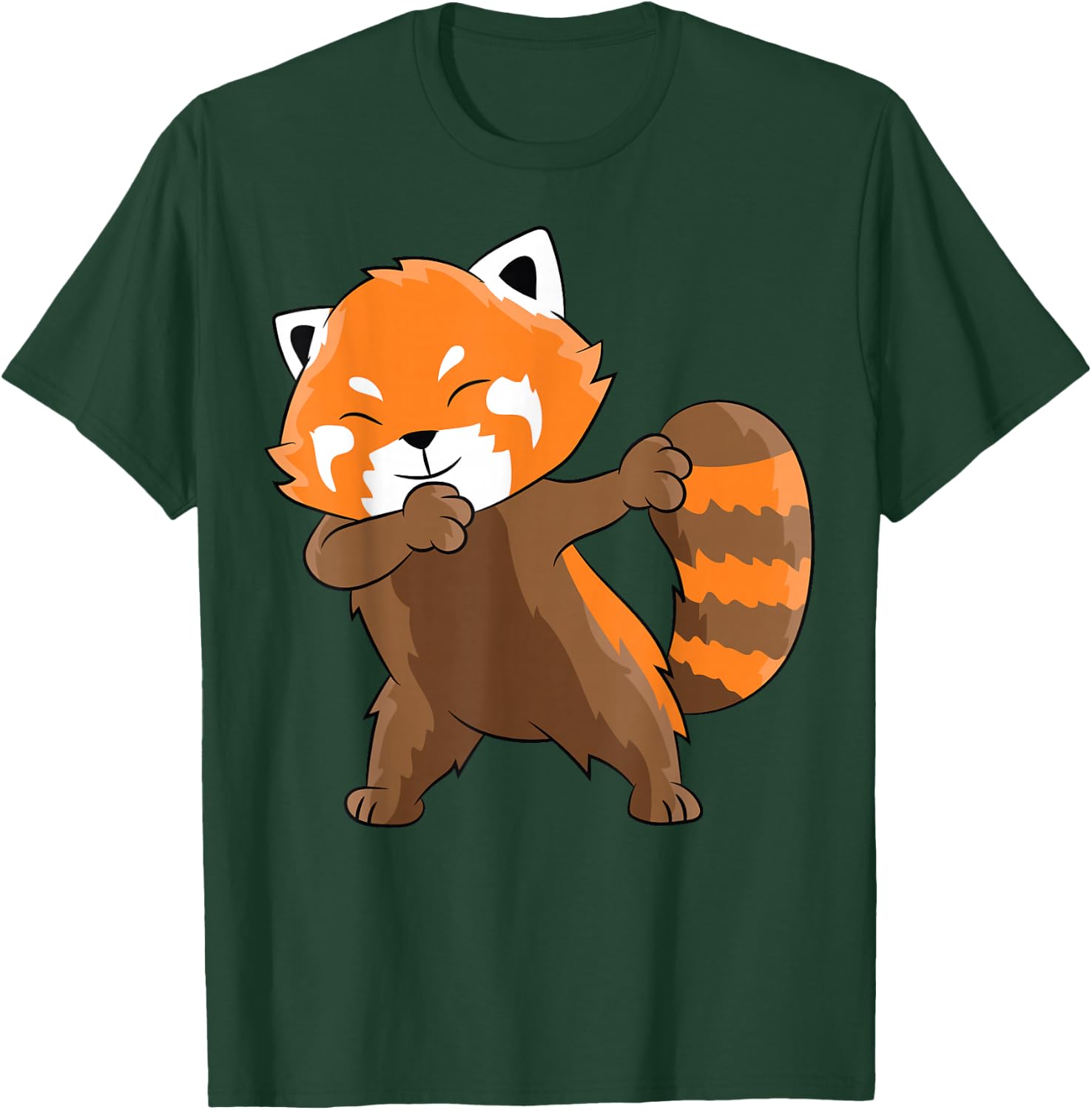 Dabbing Red Panda Dabbender Red Panda T-Shirt - T-Shirt | Forest