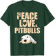 Funny Pitbull Rescue Adoption Men Women Boys Girls Gift T-Shirt - T-Shirt | Forest