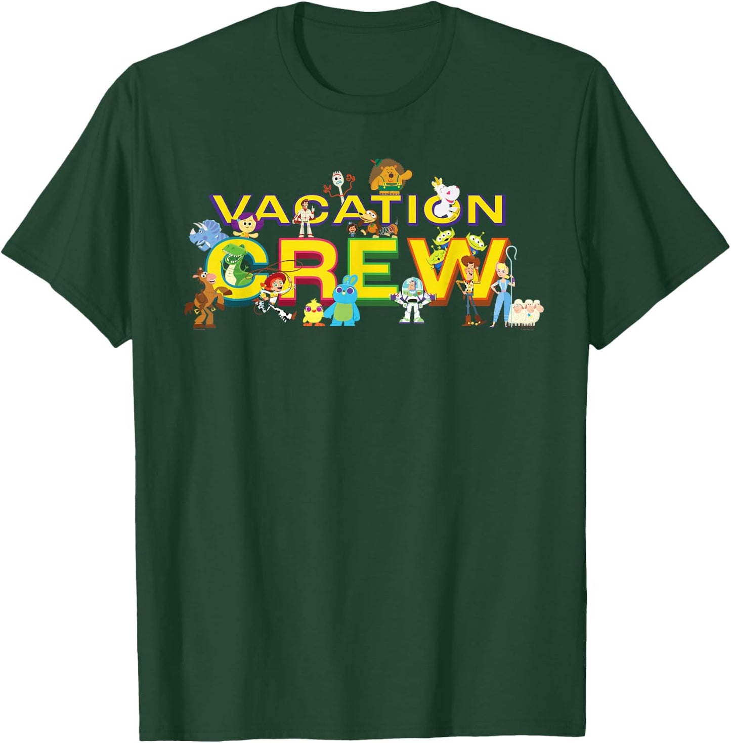 Disney and Pixar’s Toy Story Family Trip Vacation Crew T-Shirt - T-Shirt | Forest