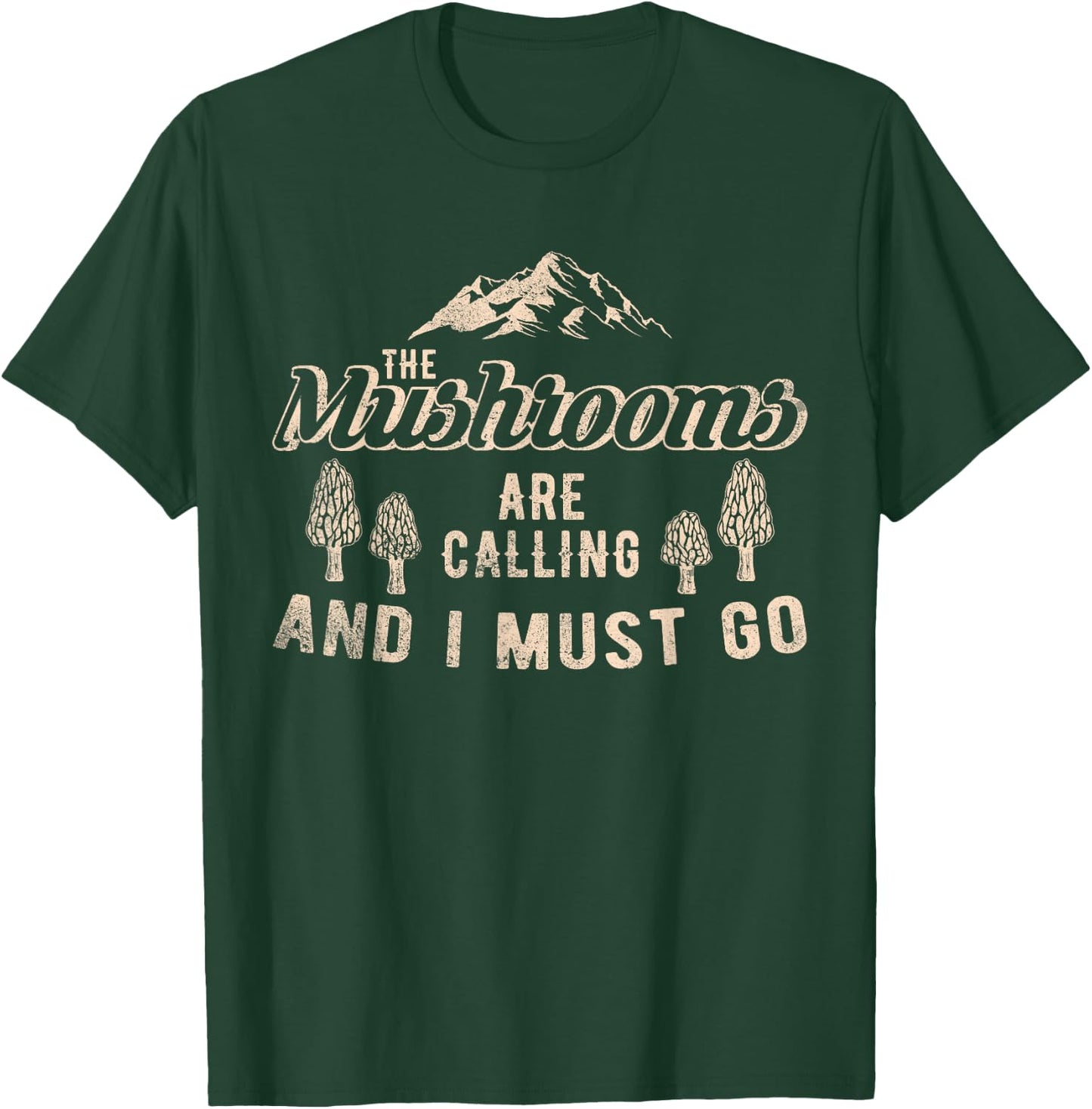 Mushroom Mycology Fungi Mushrooms Foraging T-Shirt - T-Shirt | Forest