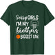 Basketball Sister Biggest Fan Little Sister Gift T-Shirt - T-Shirt | Forest