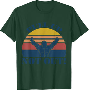 Do not pull out pull-ups weightlifting T-Shirt - T-Shirt | Forest