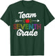 Team Seventh Grade Teacher Student Funny Back To School Gift Women Girls Kids T-Shirt - T-Shirt | Forest