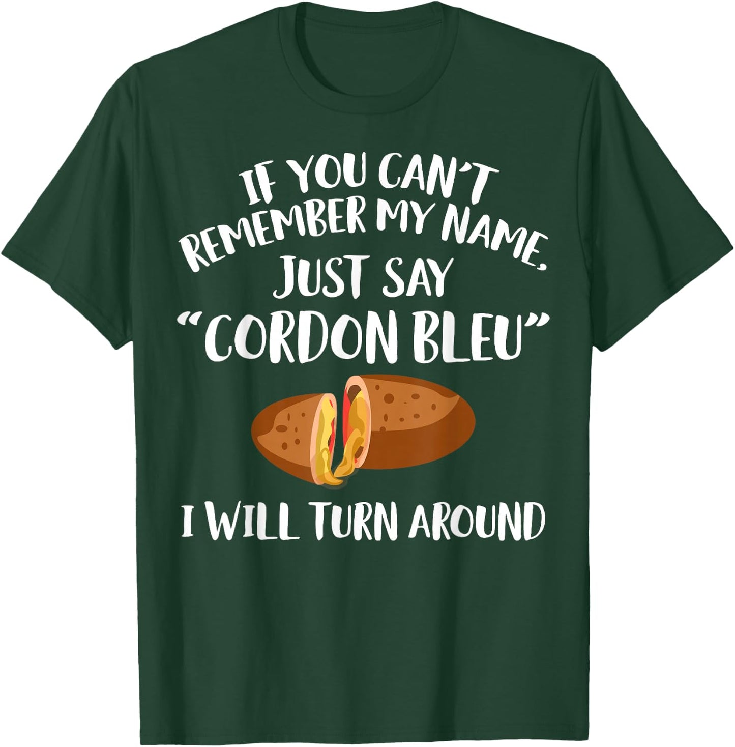 Cordon Bleu Apparel - Funny Bleus Lover Design T-Shirt - T-Shirt | Forest