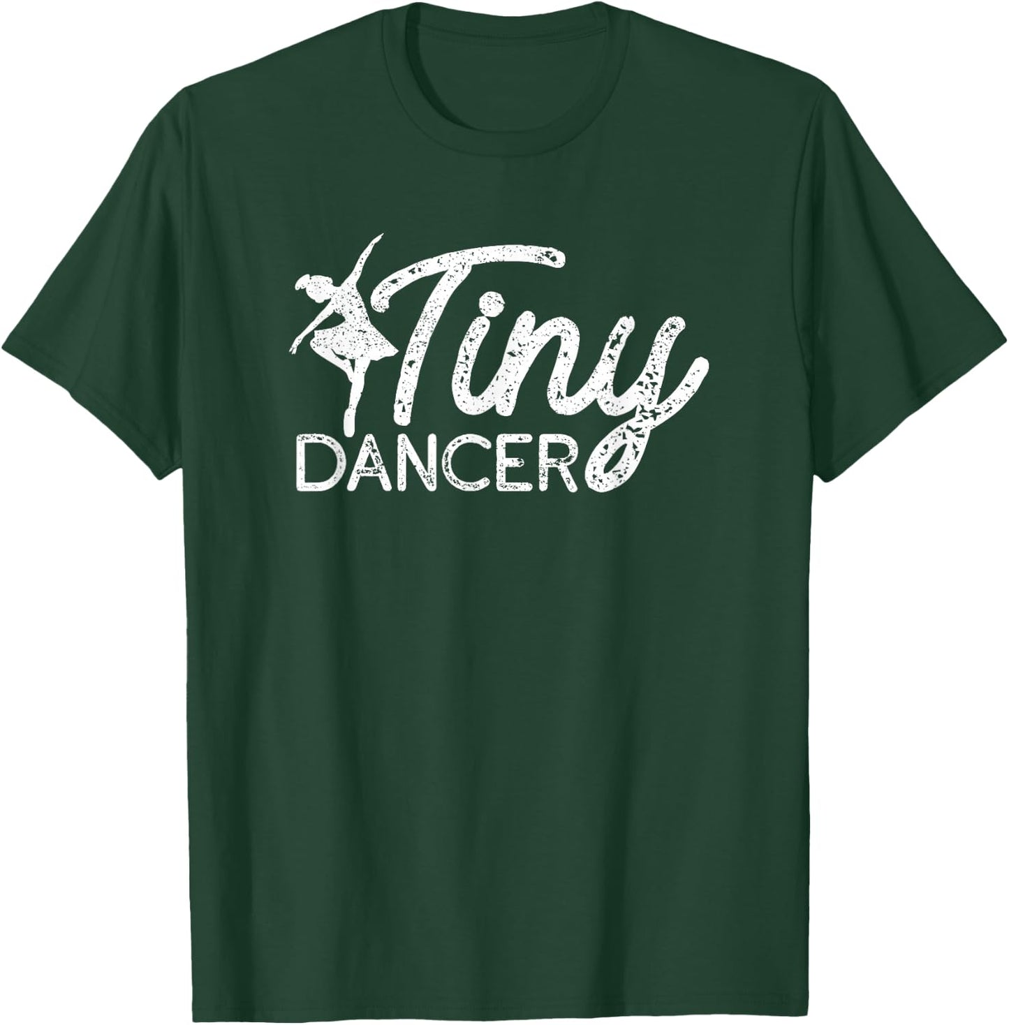 Tiny Dancer Cute Dance Boys Girls Salsa Ballet Dancing Youth T-Shirt - T-Shirt | Forest