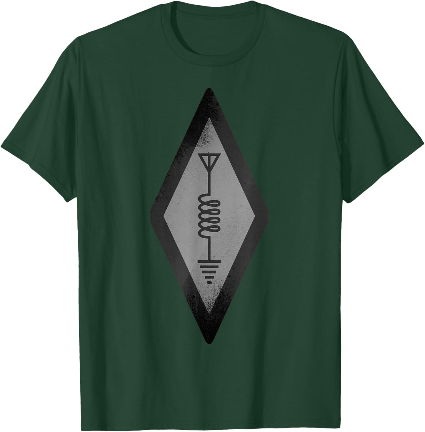 HAM International Amateur Radio Symbol | Cute Operator Gift T-Shirt - T-Shirt | Forest