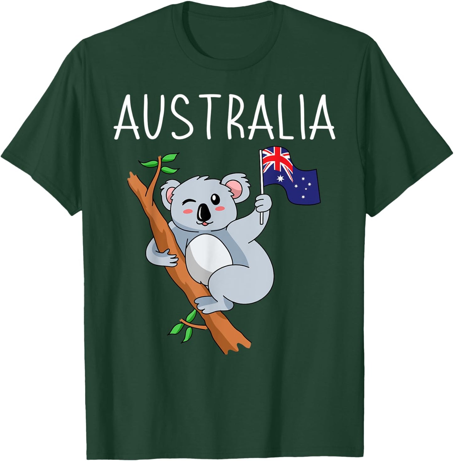 Australia Koala Aussie Australian Travel Tourist Souvenir T-Shirt - T-Shirt | Forest