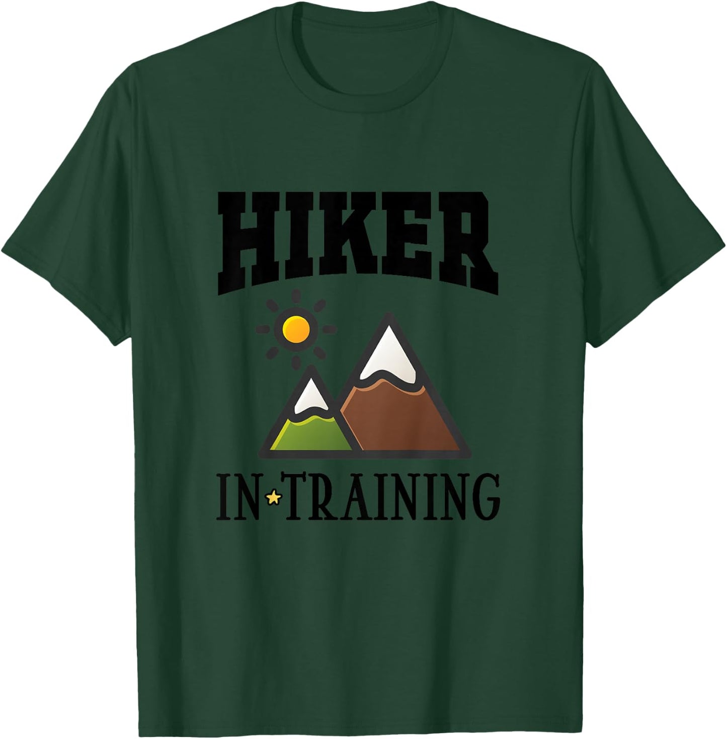 Future Hiker in Training Cute Hiking T-Shirt - T-Shirt | Forest