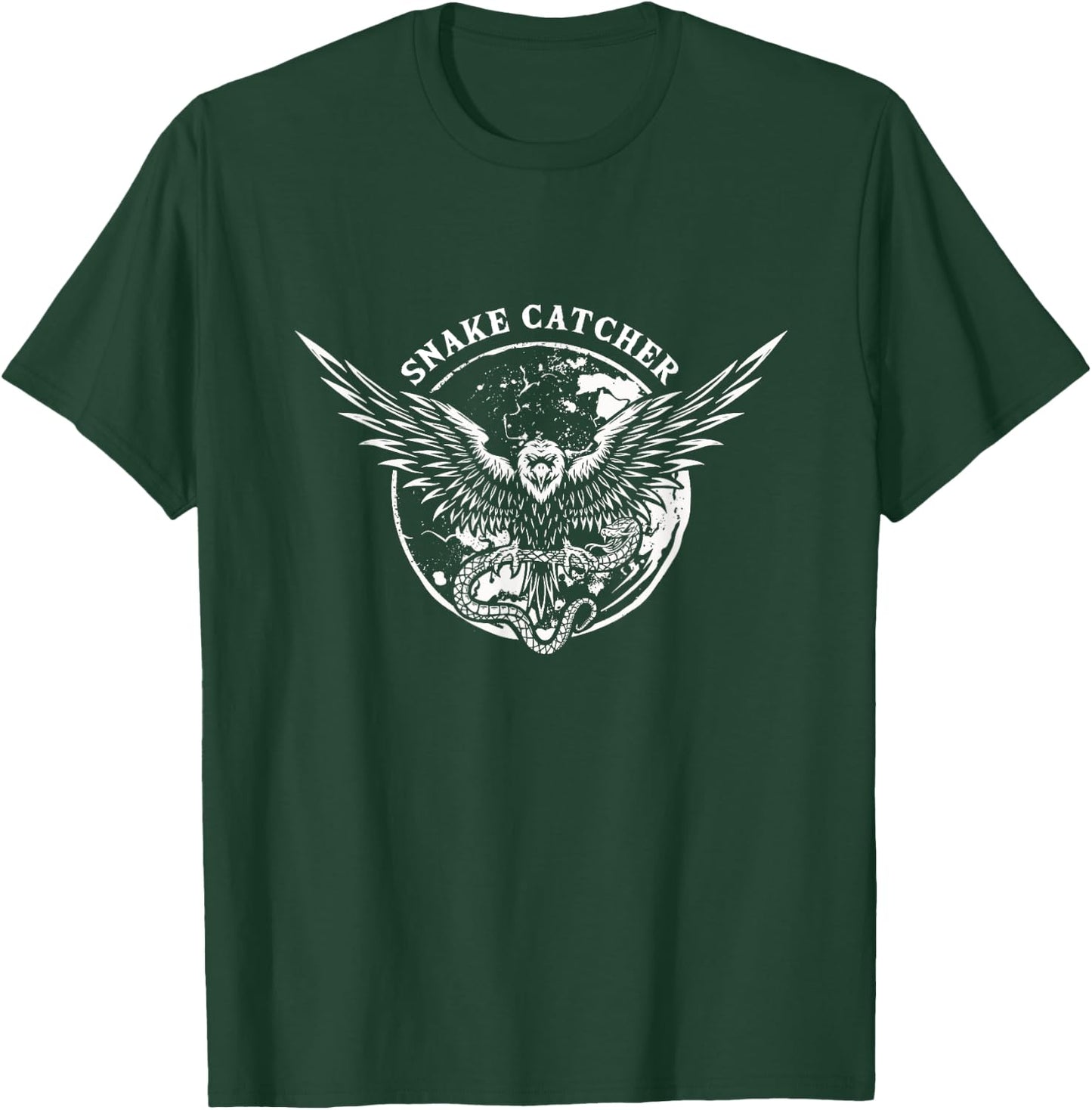 Snake Bird Eagle Fakle Falcon Nature Wild Animals Gift T-Shirt - T-Shirt | Forest