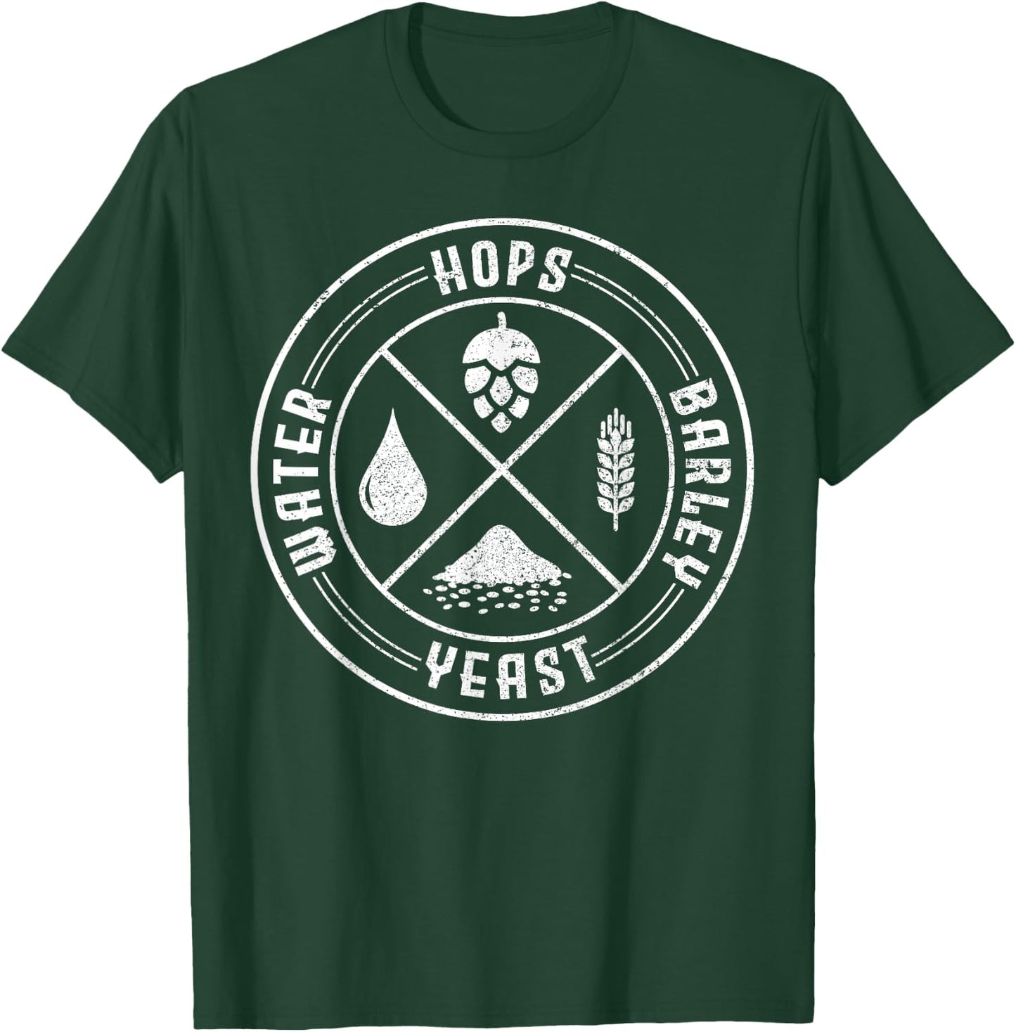 Beer Craft Beer Brewer Brewer Beer Brewer Gift T-Shirt - T-Shirt | Forest